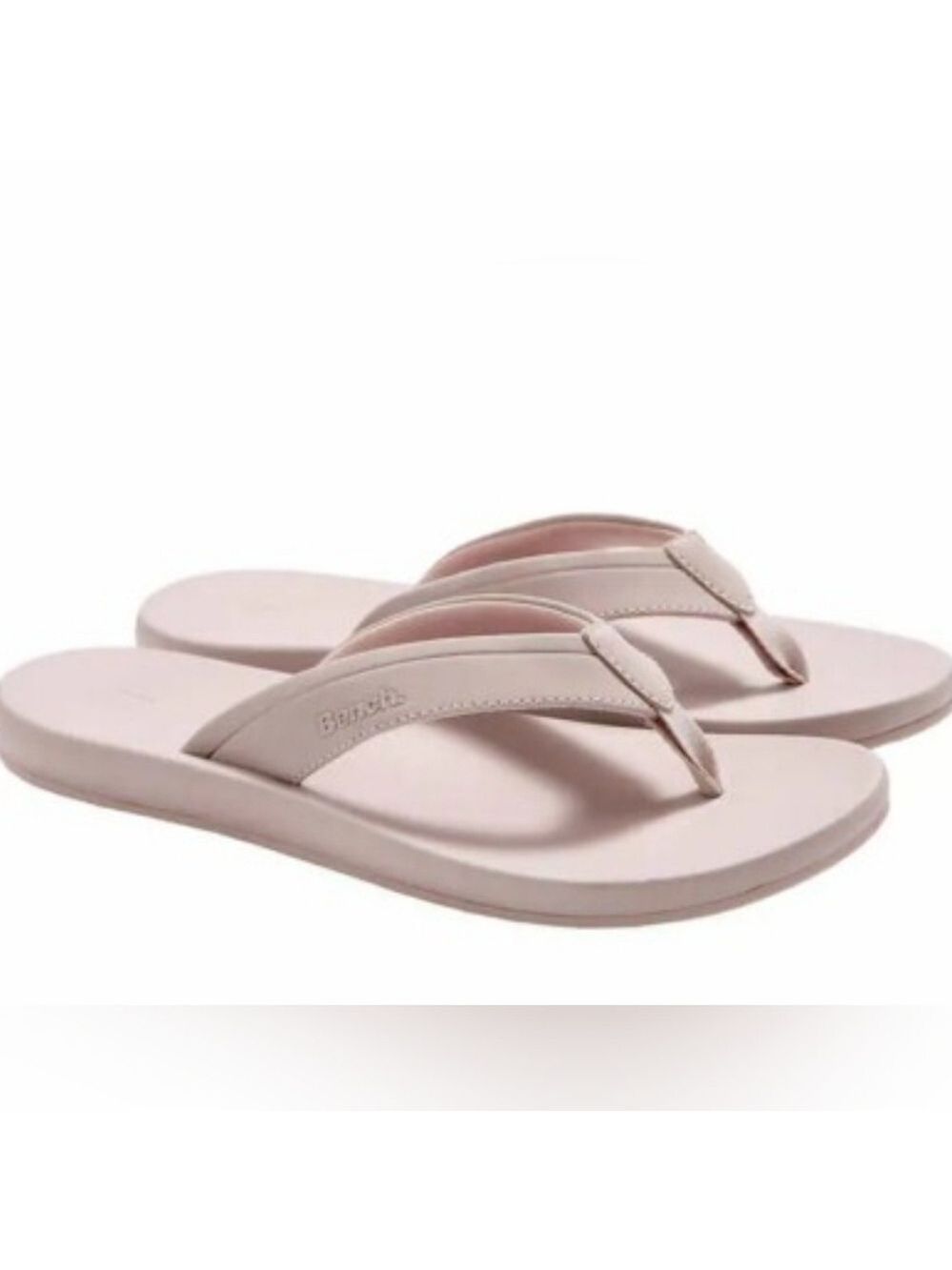 NWOT Bench Light Pink Sandals Sleek Minimalist Design
